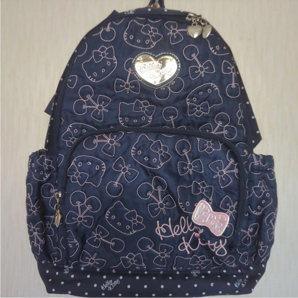 Hello Kitty Black Backpack